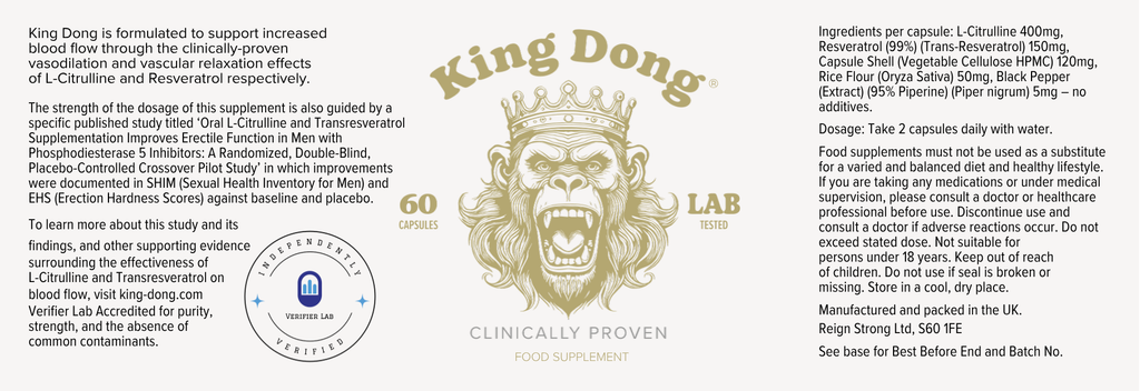 King Dong 60 Capsules